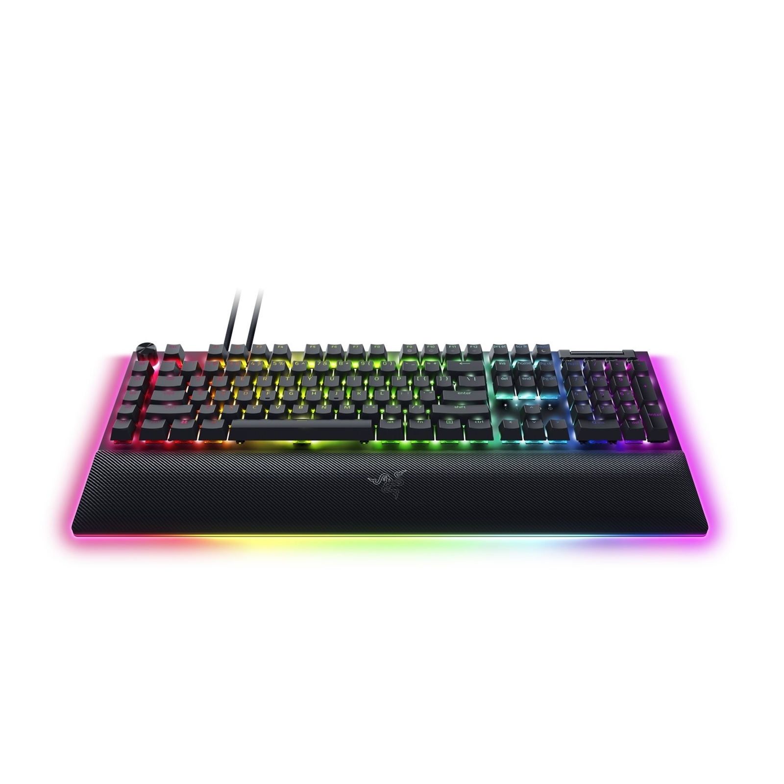 Razer Blackwidow V4 Pro Keyboard, Green Mechanical Switches, Chroma RGB